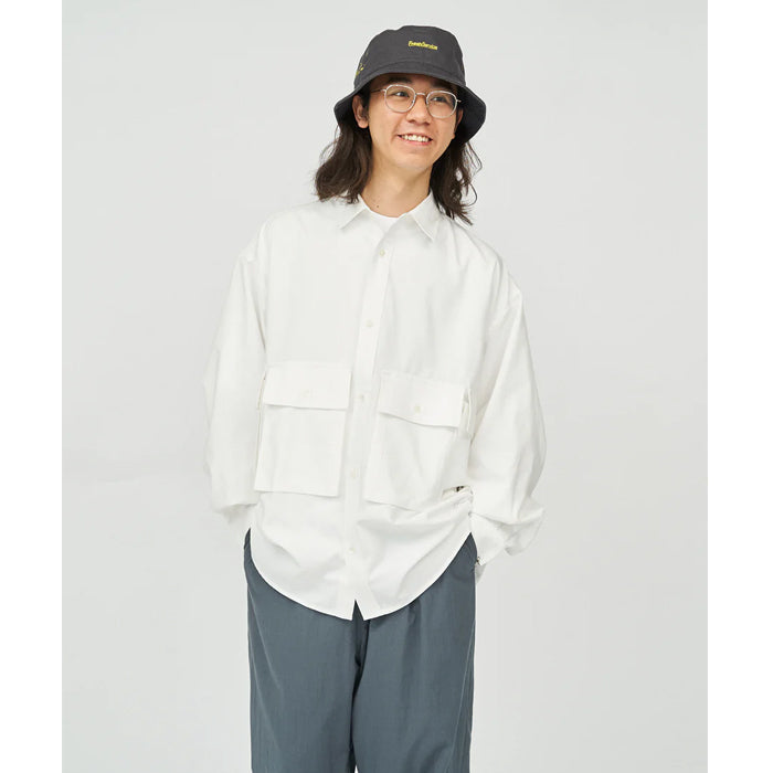 Dry Oxford Flap Pocket L/S Shirt