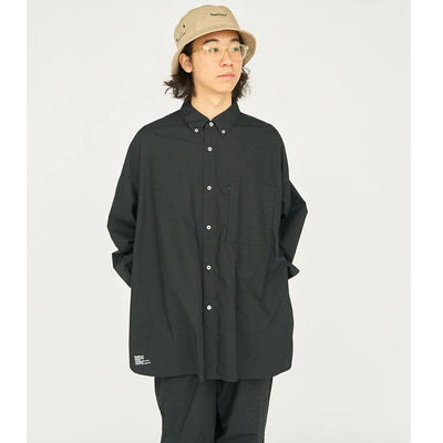 Utility L/S B.D Shirt Black
