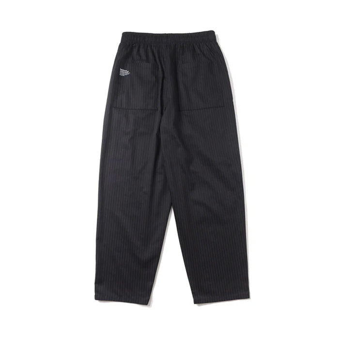 Corporate Easy Pants Black Stripe