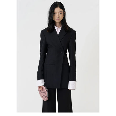 Fitted Blazer Black