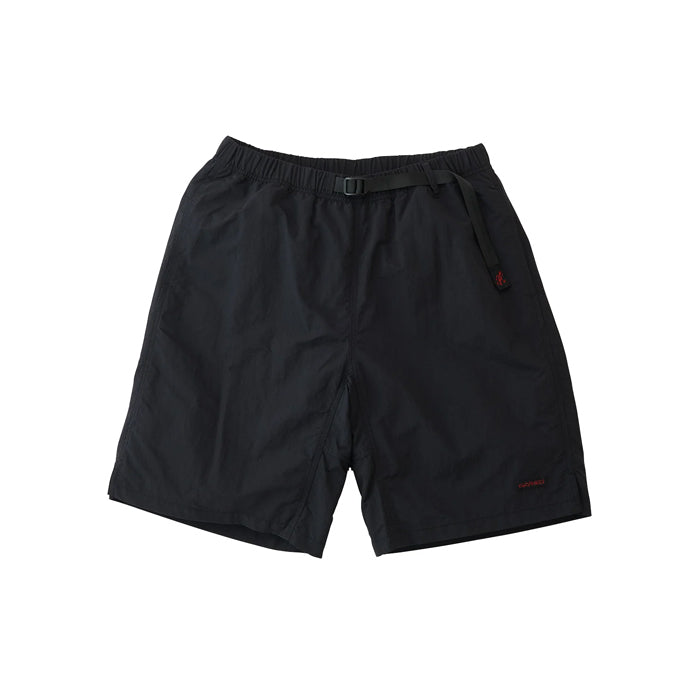 NYLON PACKABLE G-SHORT BLACK