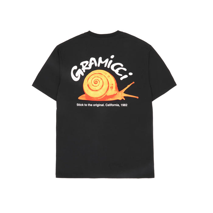 SNAIL TEE BLACK