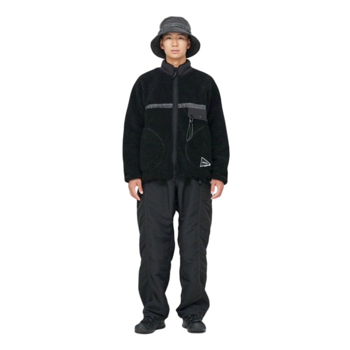 Gramicci x And Wander Ripstop Voyager Pant-BLACK