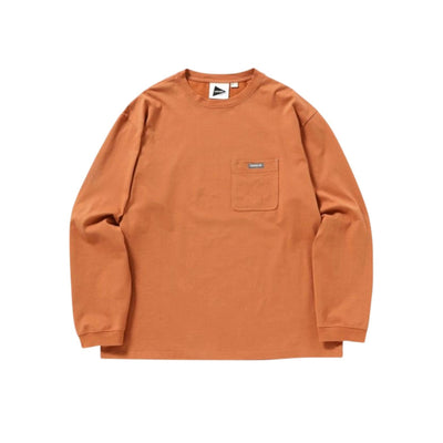 Gramicci X And Wander Backprint L/S Tee- Orange