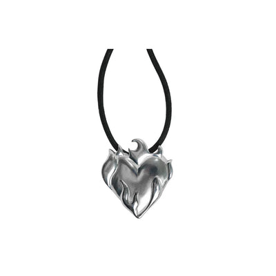 Fiery Heart Necklace
