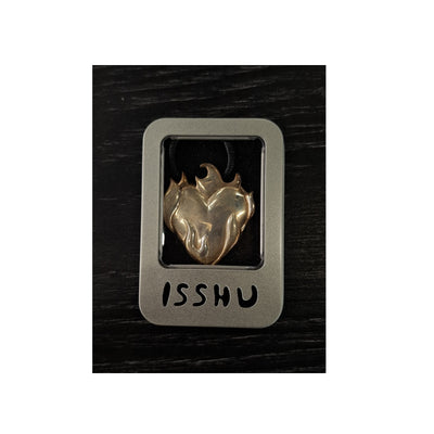 Fiery Heart Necklace