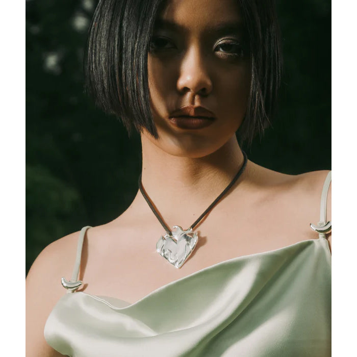 Fiery Heart Necklace