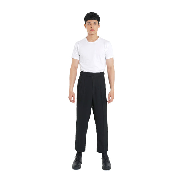 BLACK GURKHA PANTS