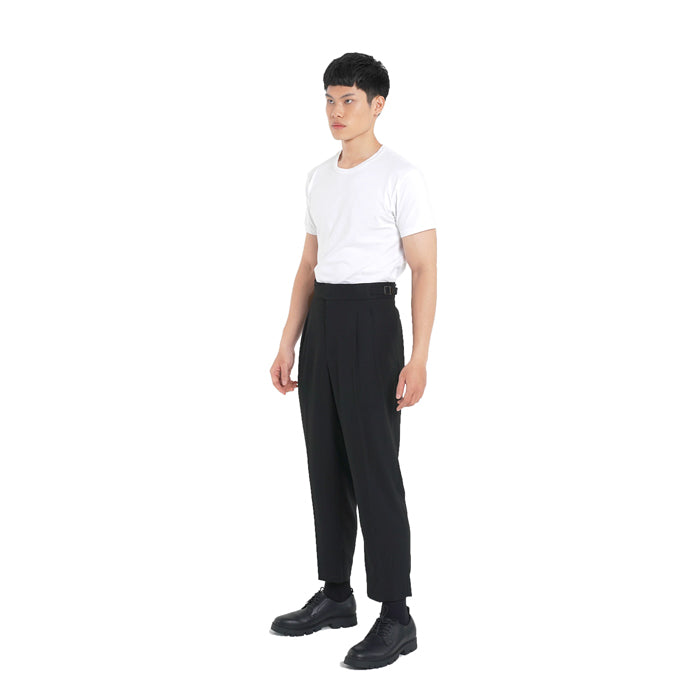 BLACK GURKHA PANTS