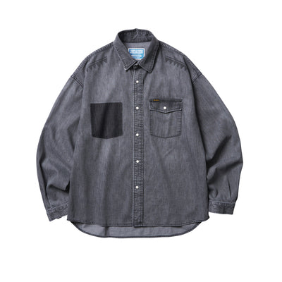TRIBAL DENIM SHIRT