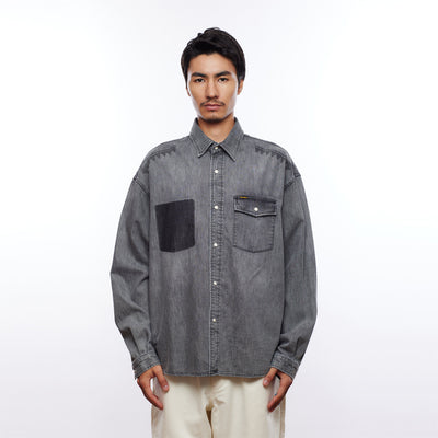TRIBAL DENIM SHIRT