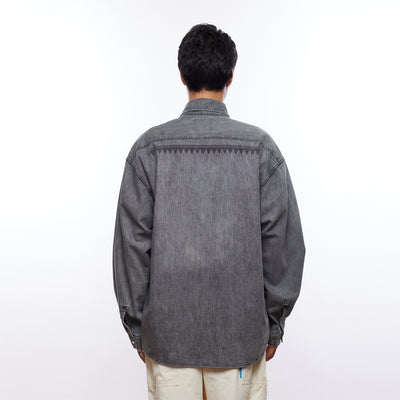 TRIBAL DENIM SHIRT