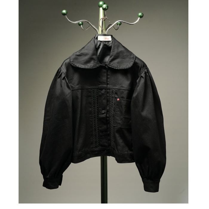 EMIRIA JACKET 'MIKROCHECK NOIR'
