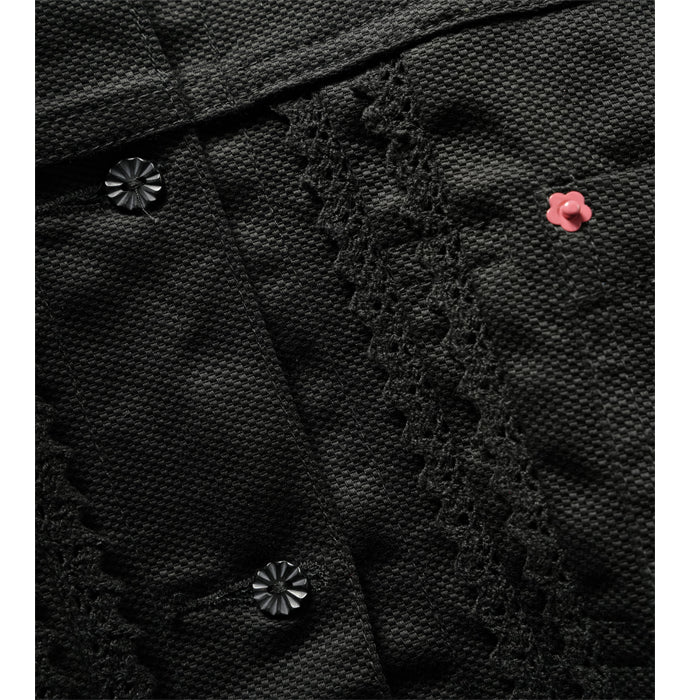 EMIRIA JACKET 'MIKROCHECK NOIR'