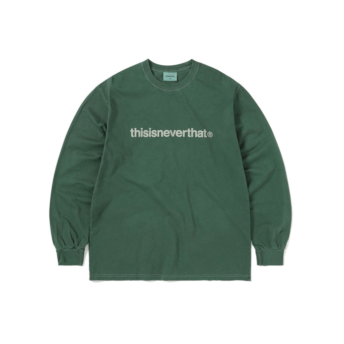 T-Logo L/S Tee- Blue Green