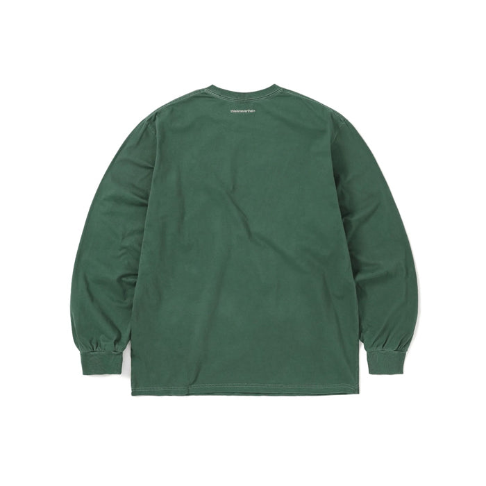 T-Logo L/S Tee- Blue Green