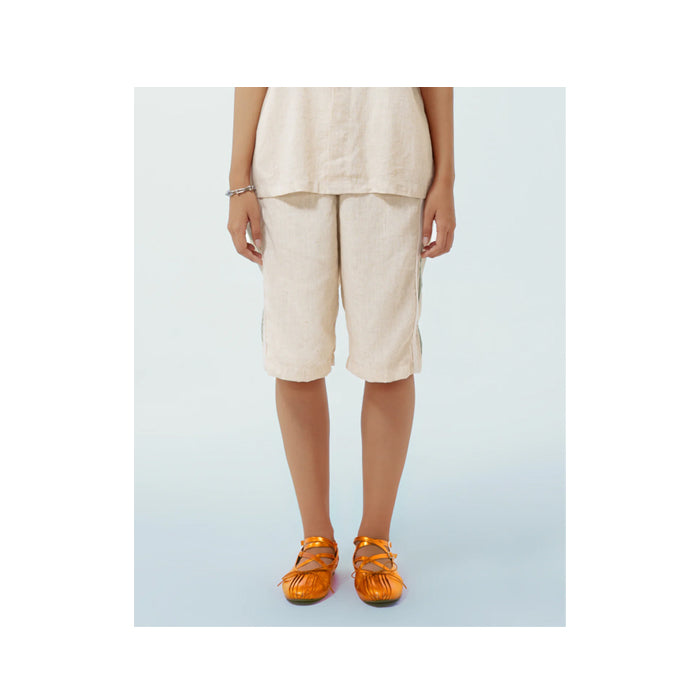 Candela Bermuda Pants Creme