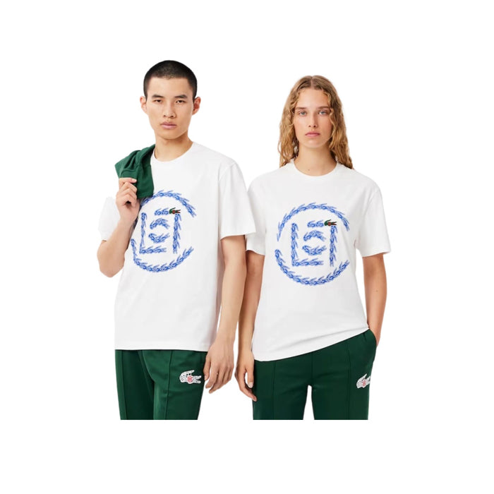 Unisex Lacoste x CLOT Regular Fit Cotton Graphic T-Shirt