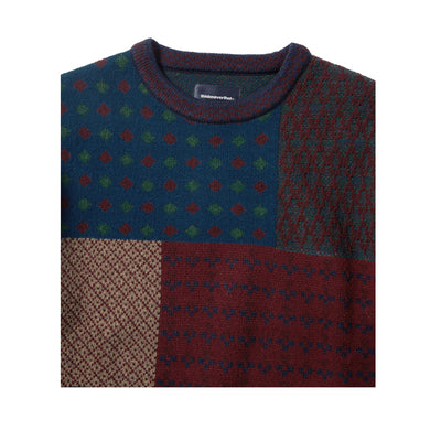 Block Knit L/S Top - Multi