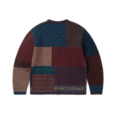 Block Knit L/S Top - Multi