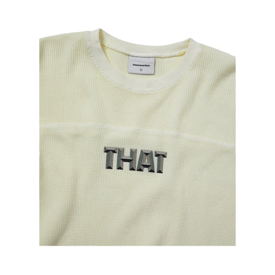 THAT Waffle L/S Tee Ivory