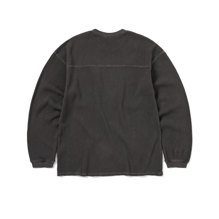 THAT Waffle L/S Tee - Charcoal