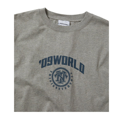 Layered L/S Tee Dark Heather Grey