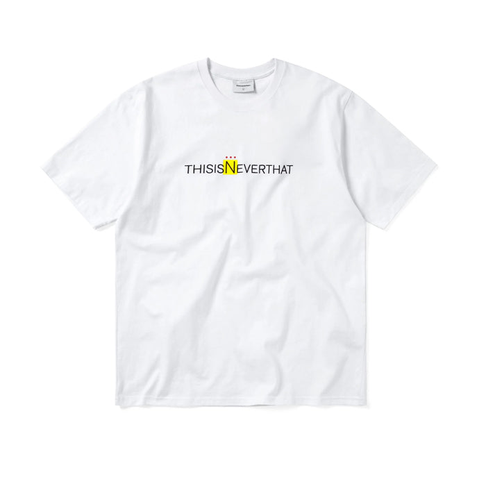 3 Dots Logo Tee White