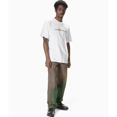 3 Dots Logo Tee White