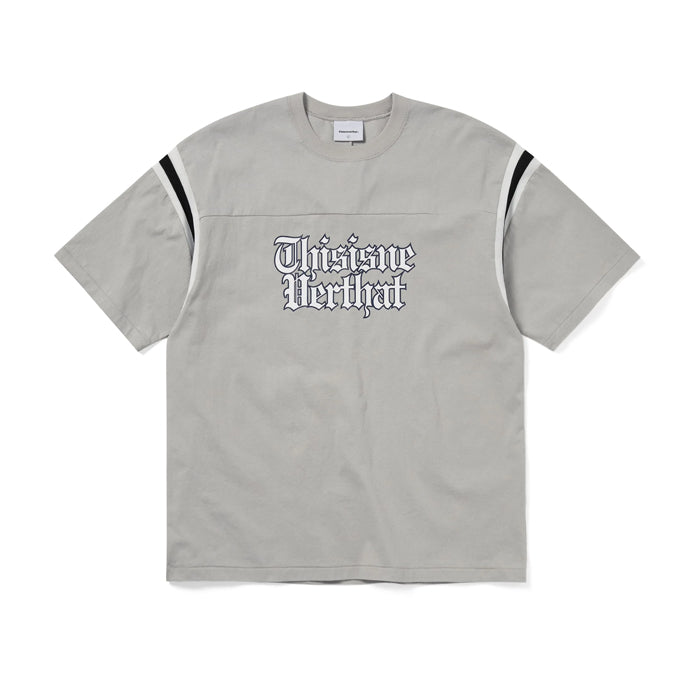 Football Tee Grey