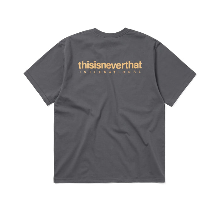 INTL. Logo Tee Dark Grey