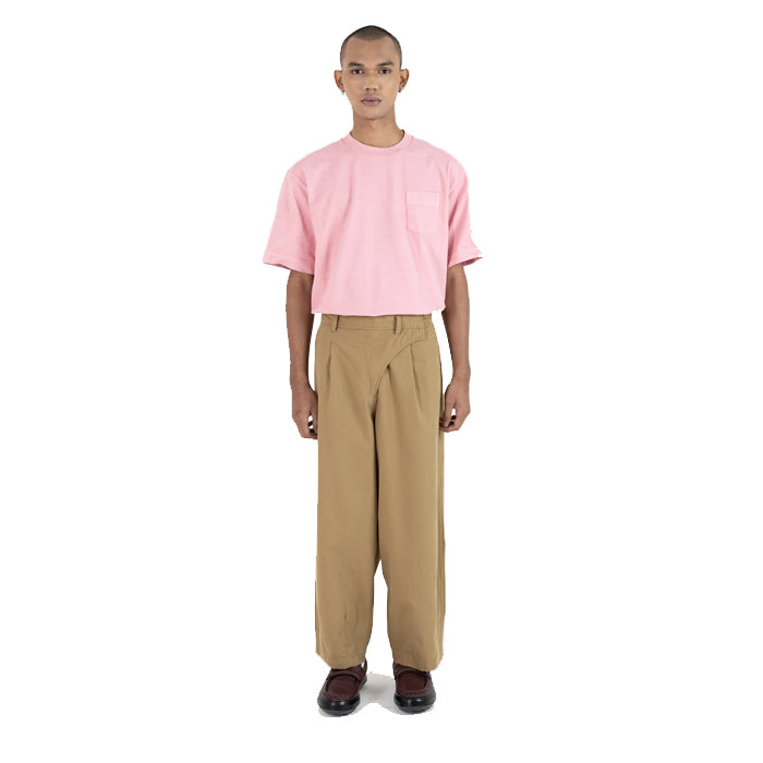 CARROT LAONG PANTS NUTMEG