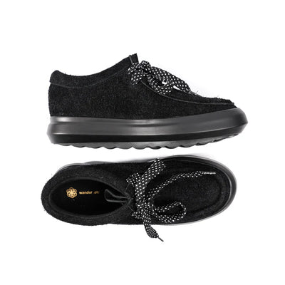 WANDER FD:08 Hairy Suede black