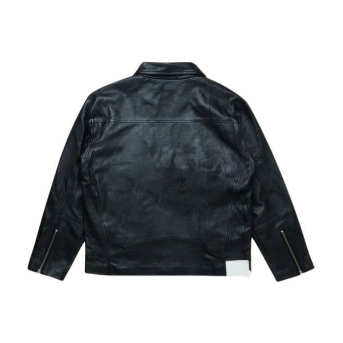 FLAP LEATHER CHORE JACKET