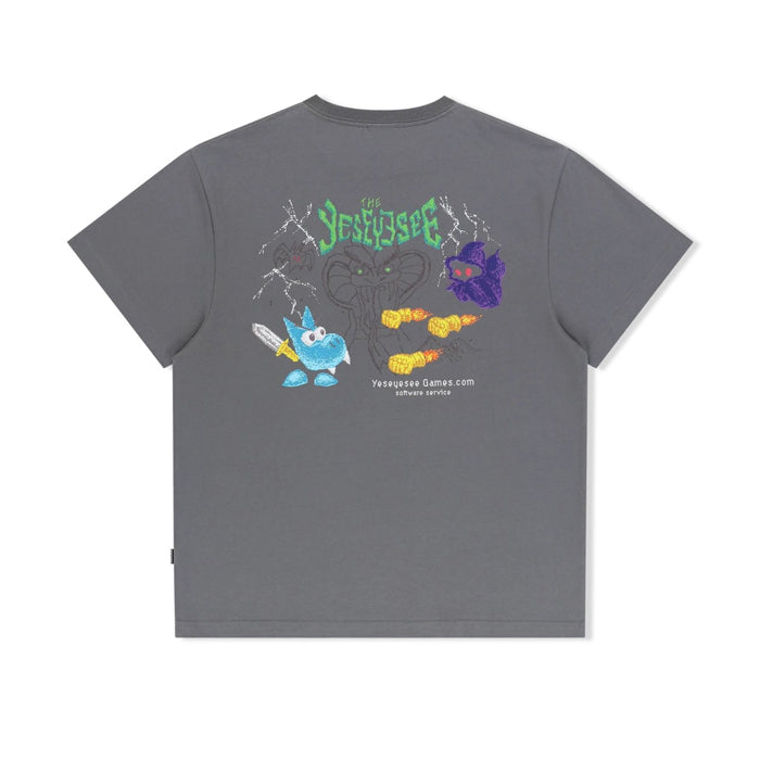 ★YESEYESEE★ YES Game Tee Dark Grey YS251TTSST10DGE Y.E.S Game Tee – Seek Indonesia