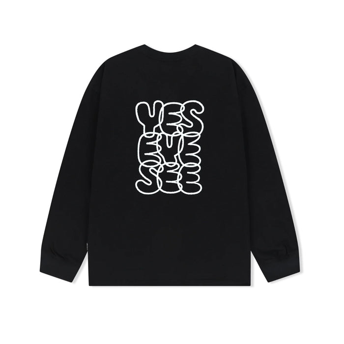 ◇YESEYESEE◇ YES Tulrexx Sweatshirt Charcoal 02e9bc159718483739e5a66fcdcd80