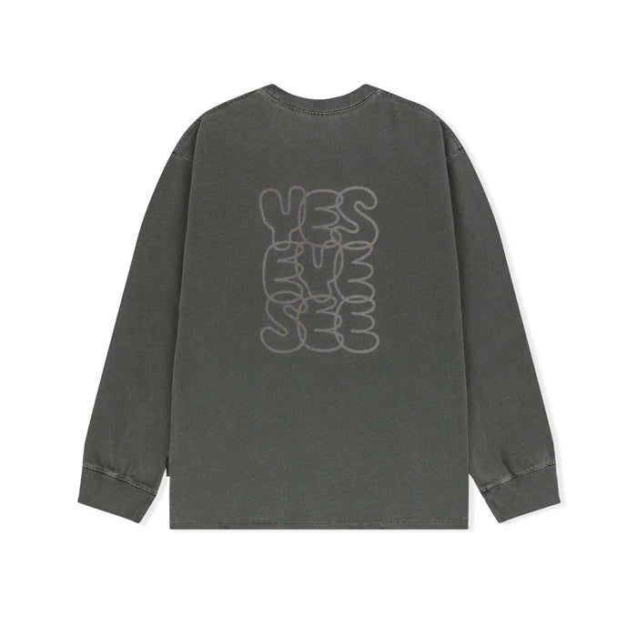 C-Logo Pigment L/S