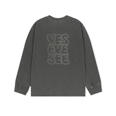 C-Logo Pigment L/S