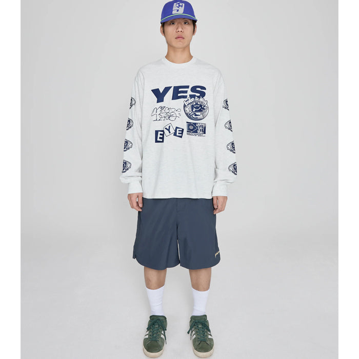 ■YESEYESEE■ YES Monitor LS Light Grey YS251TTSLT01LIG Y.E.S Monitor L/S – Seek Indonesia