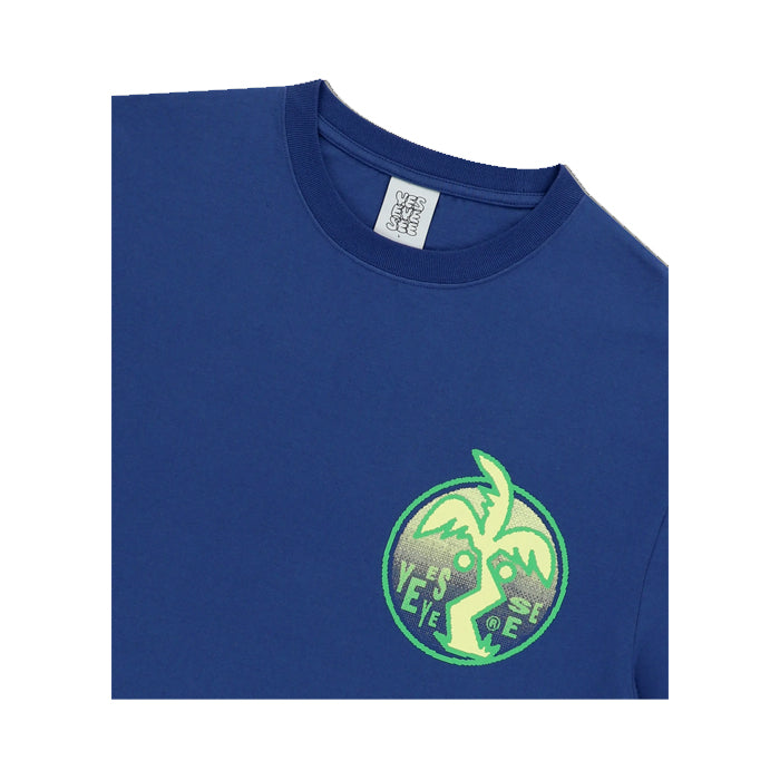 ★YESEYESEE★ YES Palm Tree Tee Cobalt Blue YS251TTSST04CBL Y.E.S Palm Tree Tee – Seek Indonesia