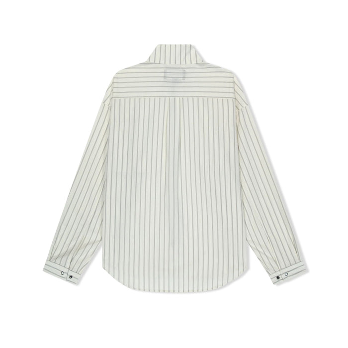 Hi Neck Two Way Zip Up Shirt