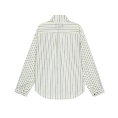 Hi Neck Two Way Zip Up Shirt