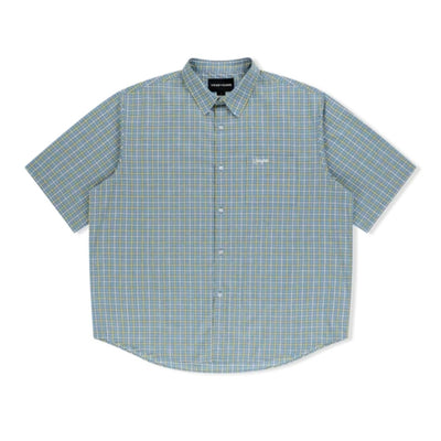 SN-Logo Short Sleeve Check Shirt