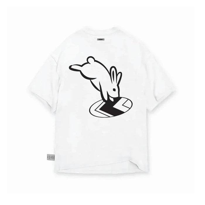 NU x FR2 Rabbit Hole Tee | White – Seek Indonesia