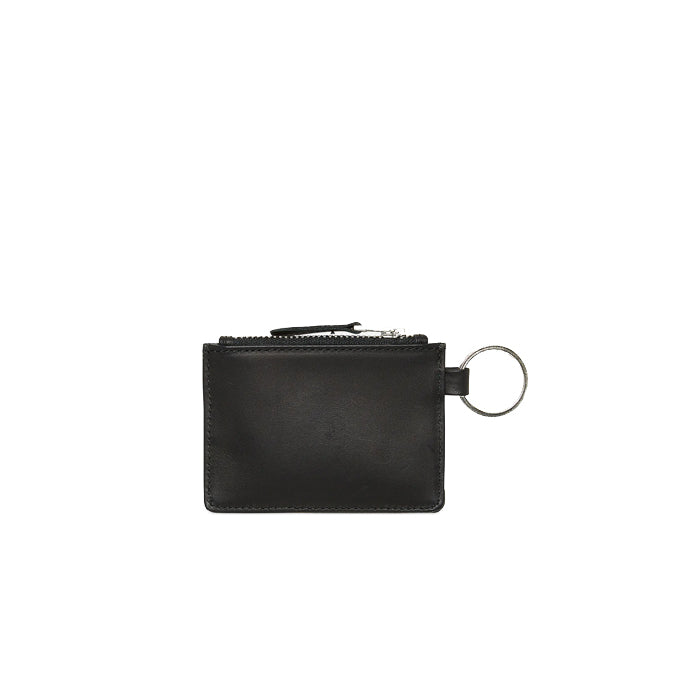 Leather Wallet With m Ring