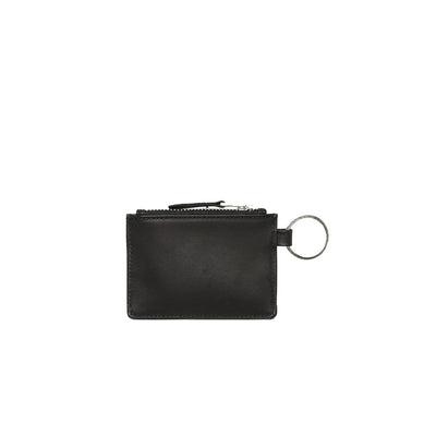 Leather Wallet With m Ring