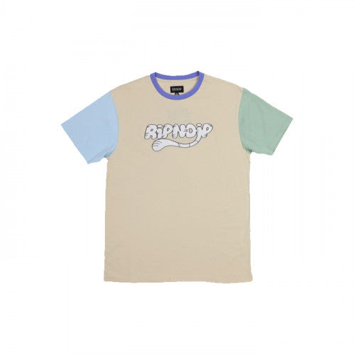 Ripntail Color Block Emboidered Tee